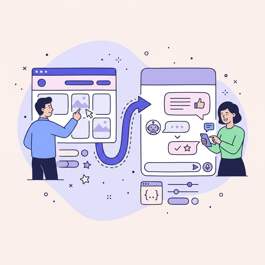 The New Website: From Website to Chat Interfaces