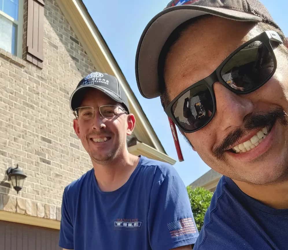 The Hamilton Tile crew