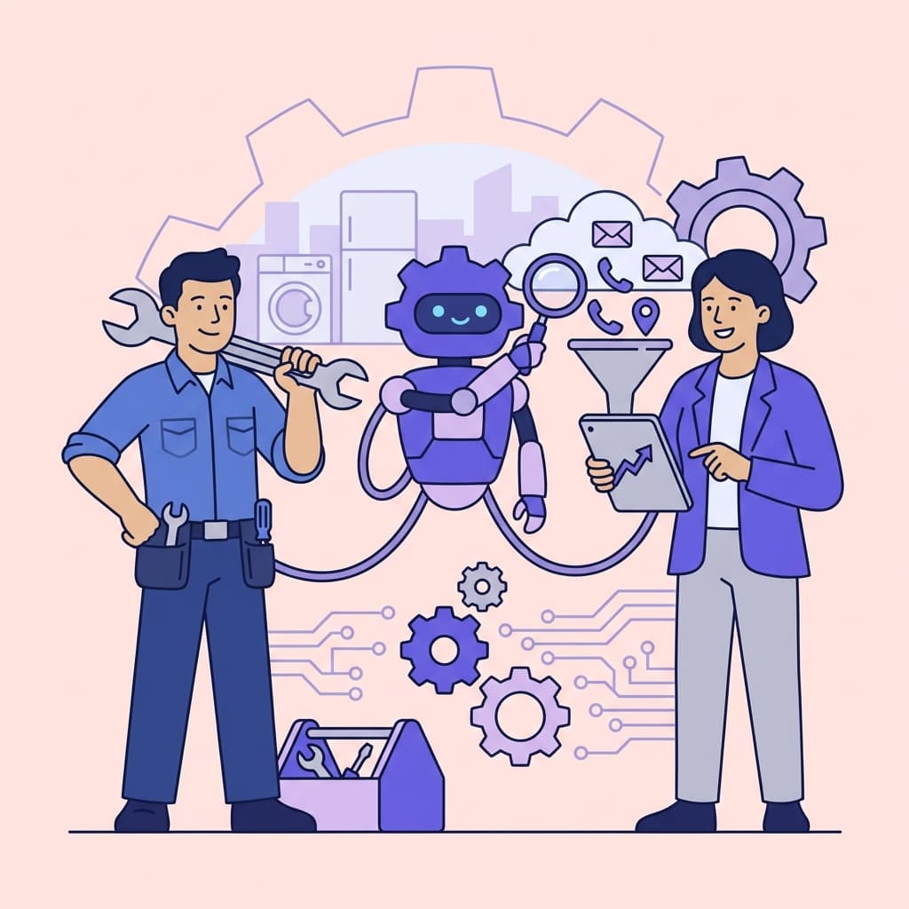 How Appliance Repair Techs Can Generate More Leads with AI