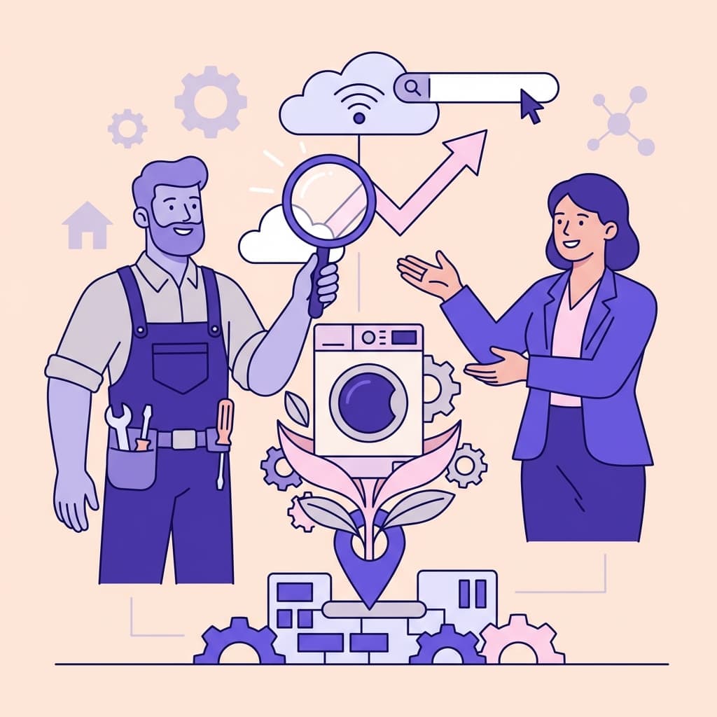 What is SEO and AEO for local Appliance Repair businesses?