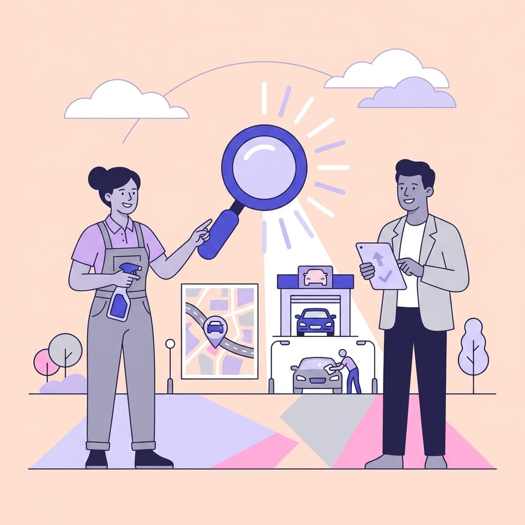 What is SEO and AEO for local Auto Detailers?