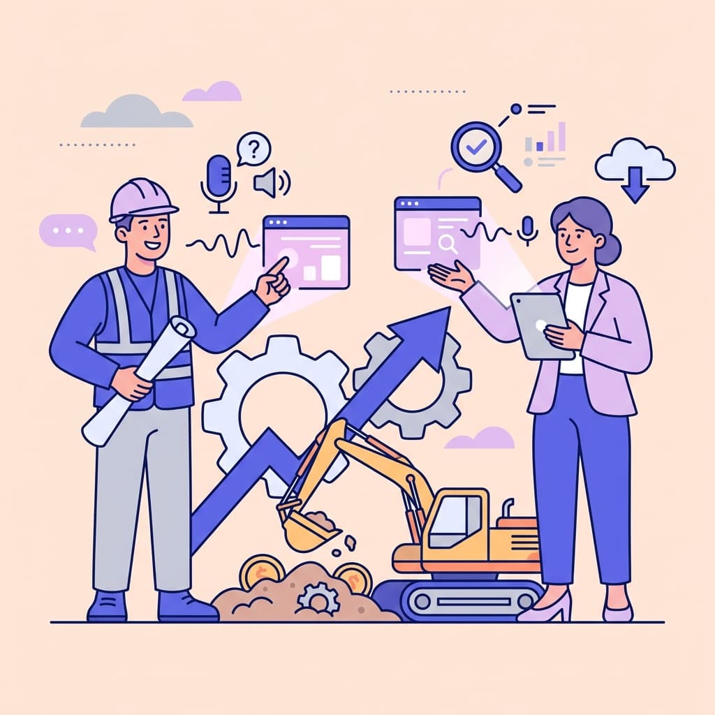 What is SEO and AEO for local Excavation Contractors?