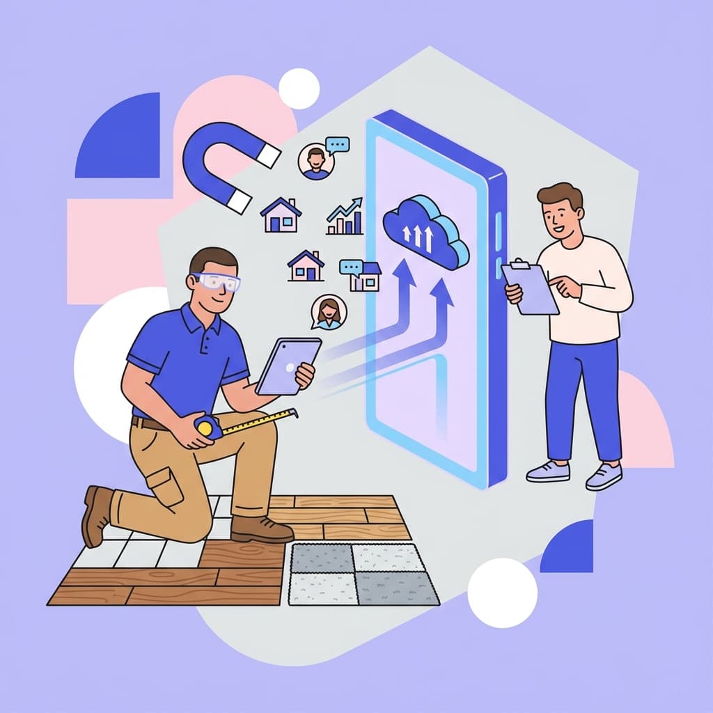 How Flooring Installers Can Generate Leads with AI