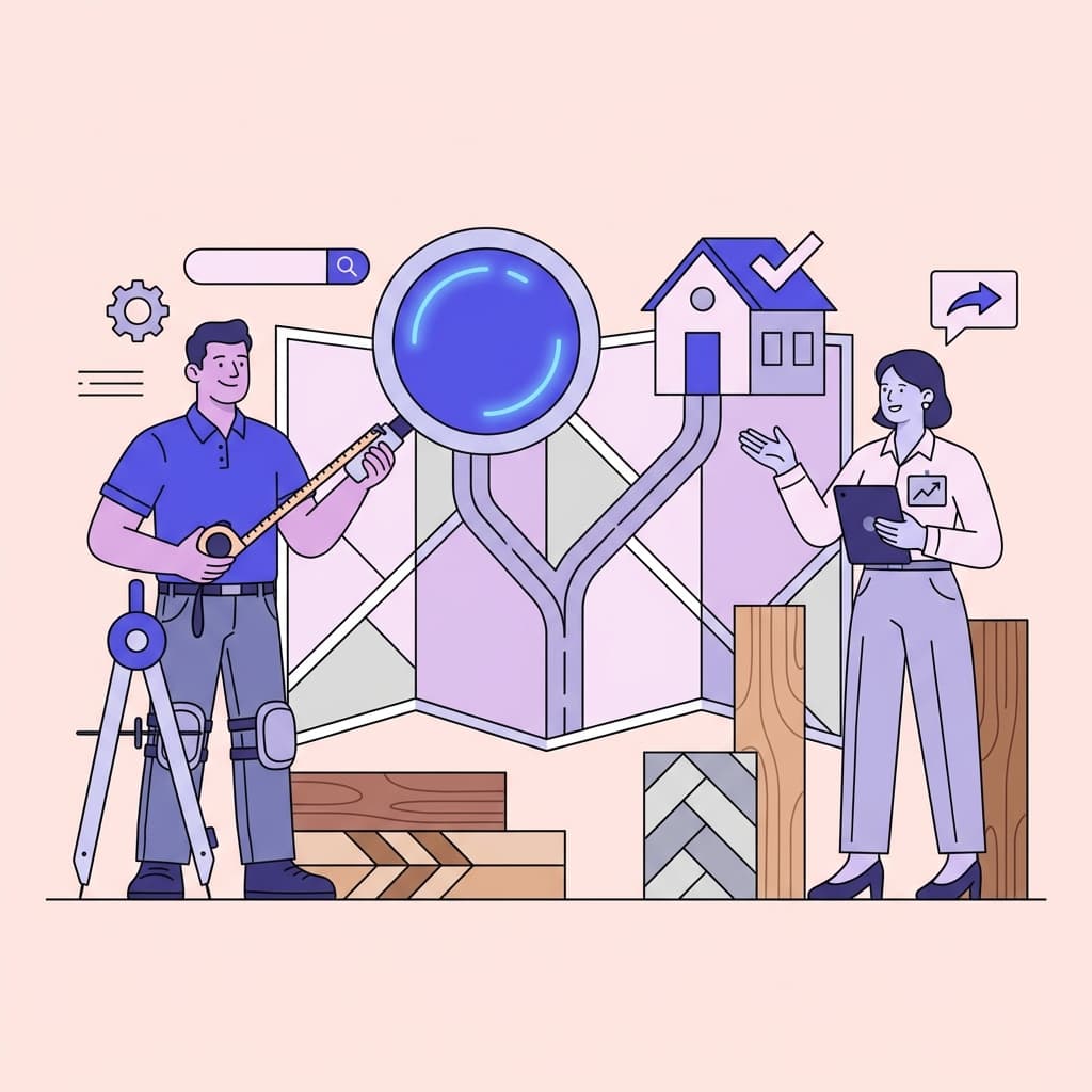 What is SEO and AEO for local Flooring Installers?