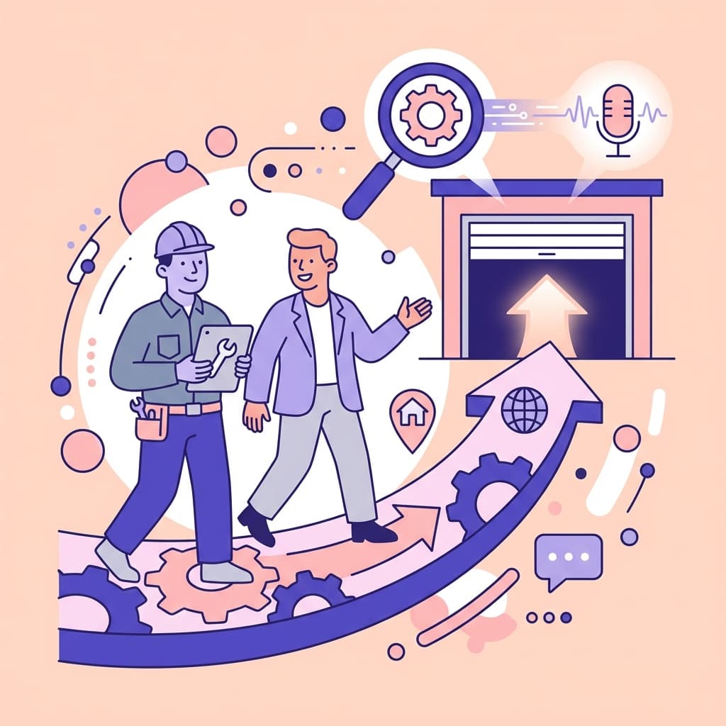 What is SEO and AEO for local Garage Door Services?