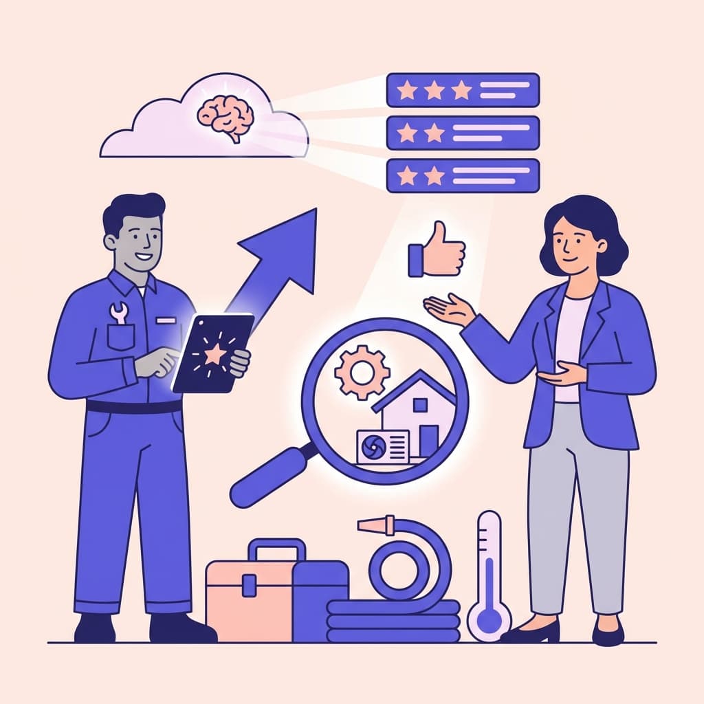 Why Reviews Matter More for AI Than Traditional SEO for HVAC Companies