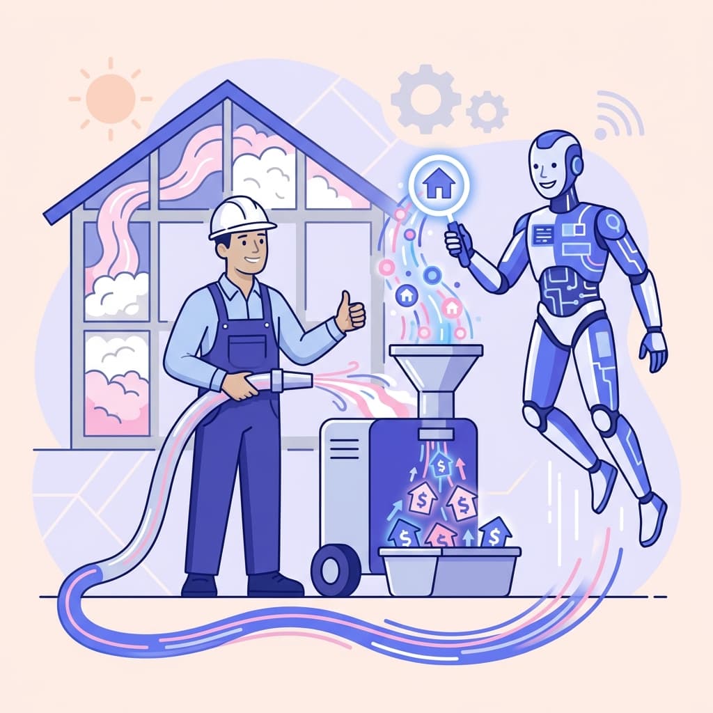 How Insulation Contractors Can Generate Leads with AI