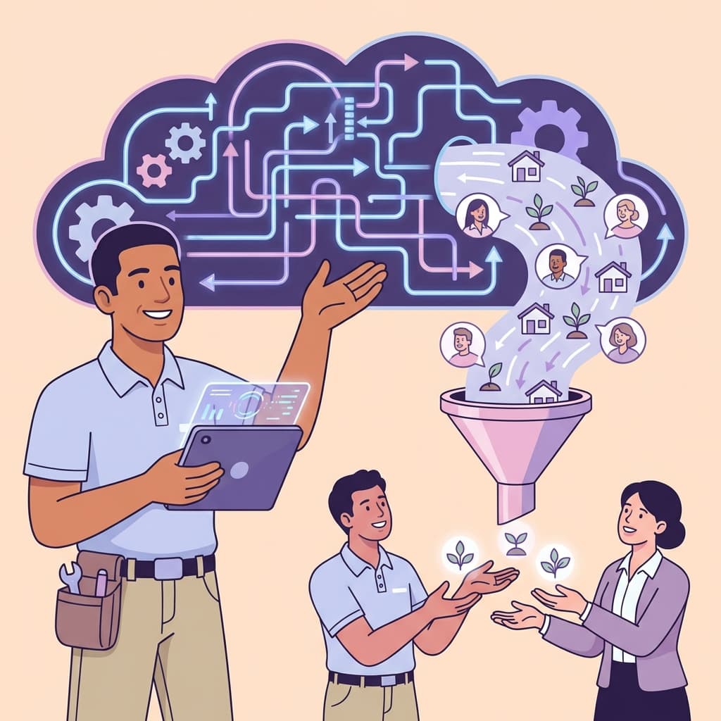 How Irrigation Specialists Can Generate Leads with AI