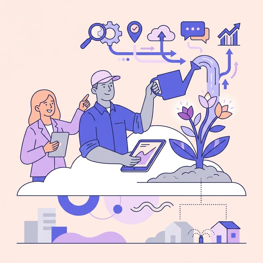 What is SEO and AEO for local Irrigation Specialists?