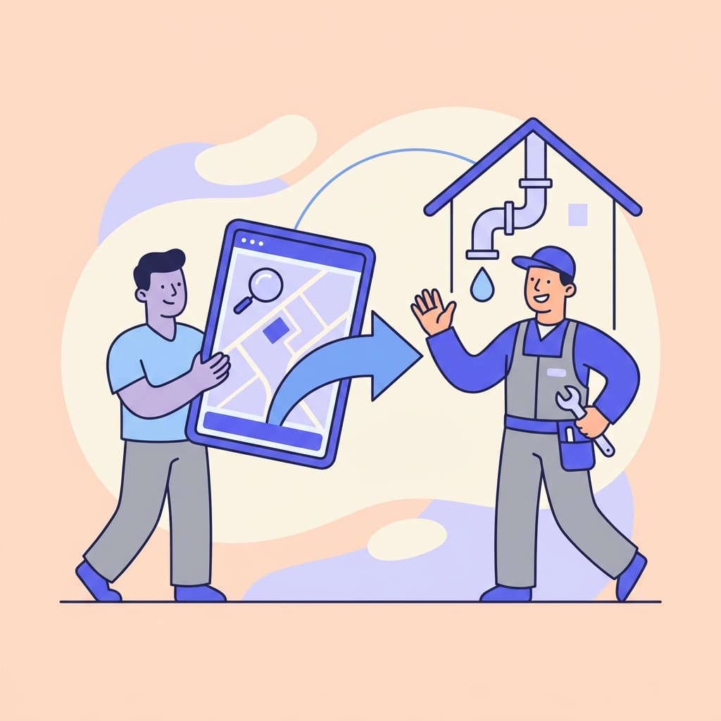 What is SEO and AEO for local Plumbers?