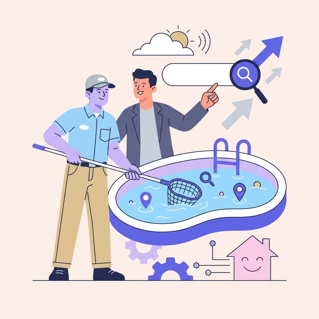 What is SEO and AEO for local Pool Service companies?