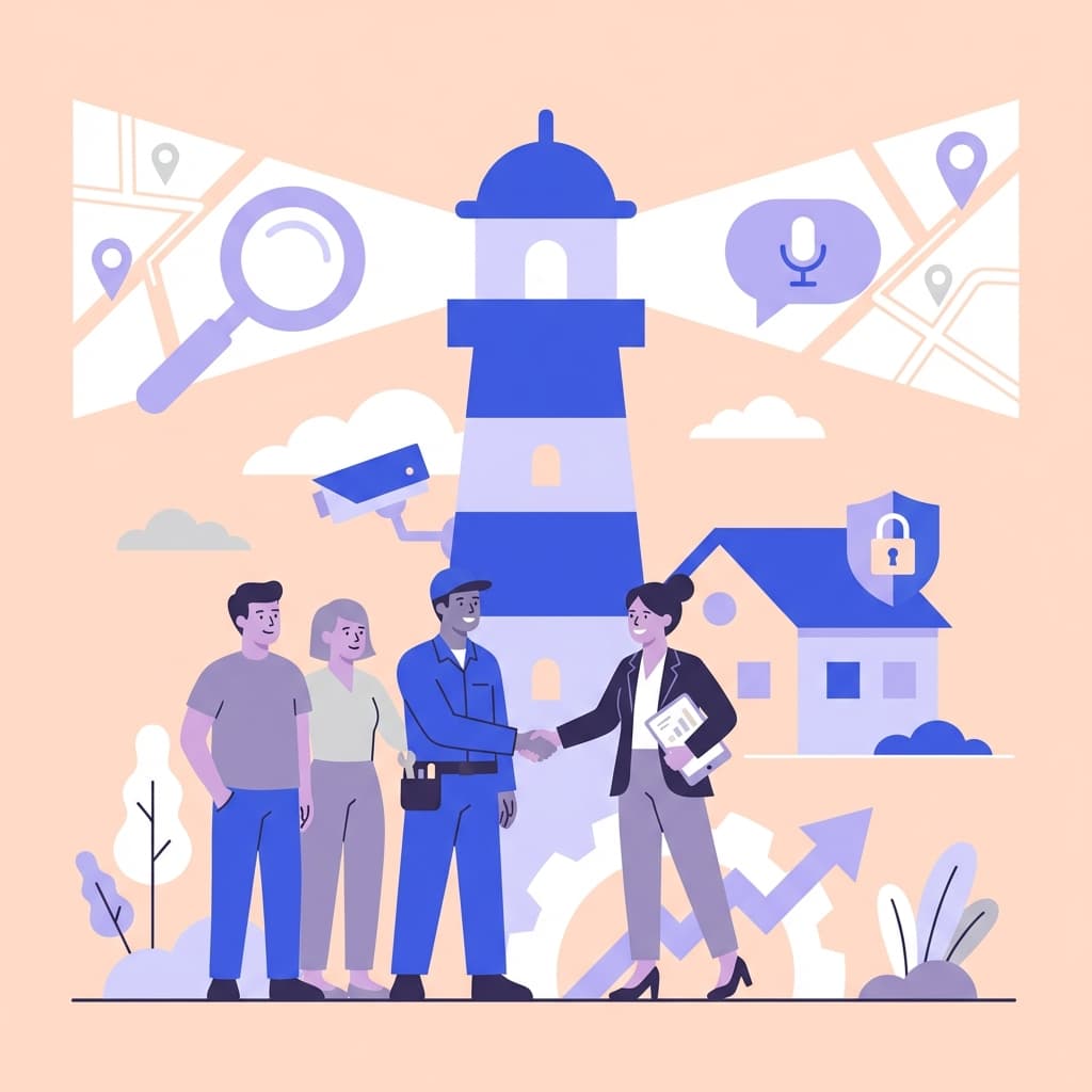 What is SEO and AEO for local Security System Installers?