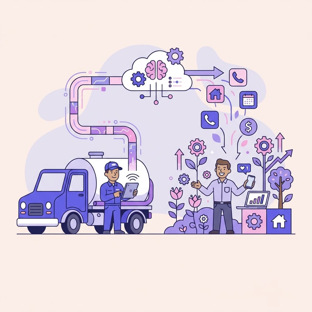 How Septic Technicians Can Generate Leads with AI