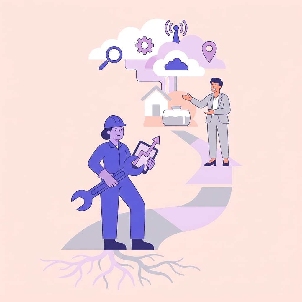 What is SEO and AEO for local Septic Service companies?