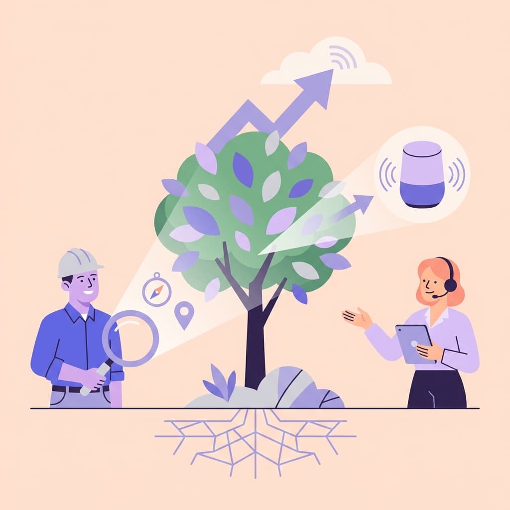 What is SEO and AEO for local Tree Service companies?