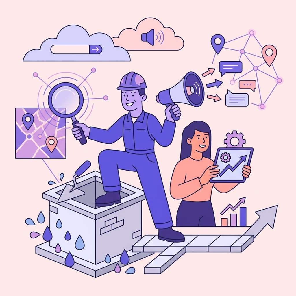 What is SEO and AEO for local Waterproofing Contractors?