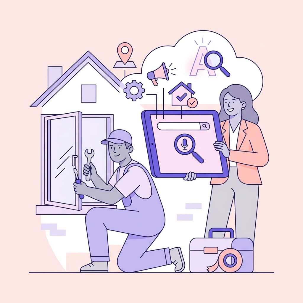 What is SEO and AEO for local Window Repair companies?